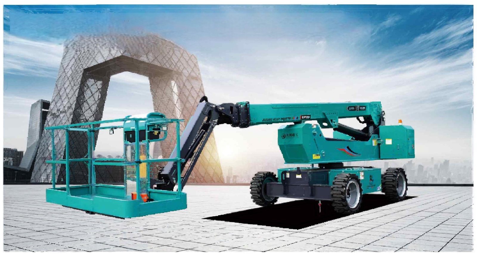 JIUBANG 23m Telescopic Boom Lift 2