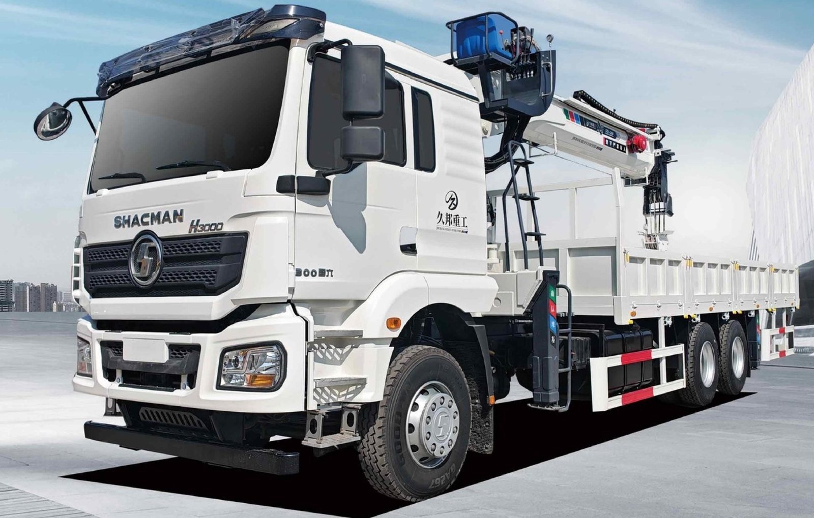 เครนติดรถบรรทุก JIUBANG SQ5-260 10T