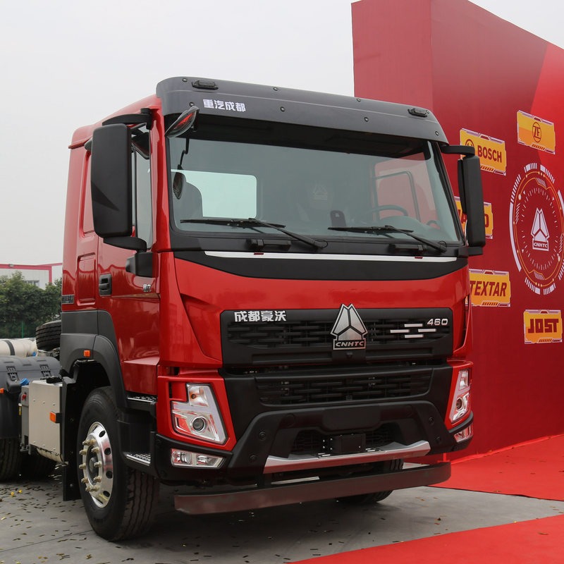 China heavy duty truck Chengdu commercial vehicle Hao Wo V7-X tractor