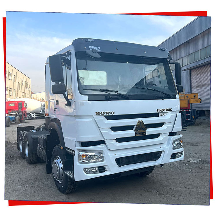 China National Heavy Duty Truck Group HOWO 371HP tractor semi-trailer tractor heavy-duty trailer 5