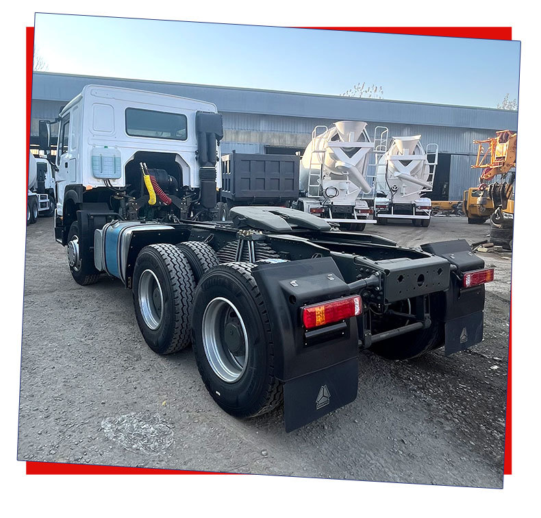 China National Heavy Duty Truck Group HOWO 371HP tractor semi-trailer tractor heavy-duty trailer 11