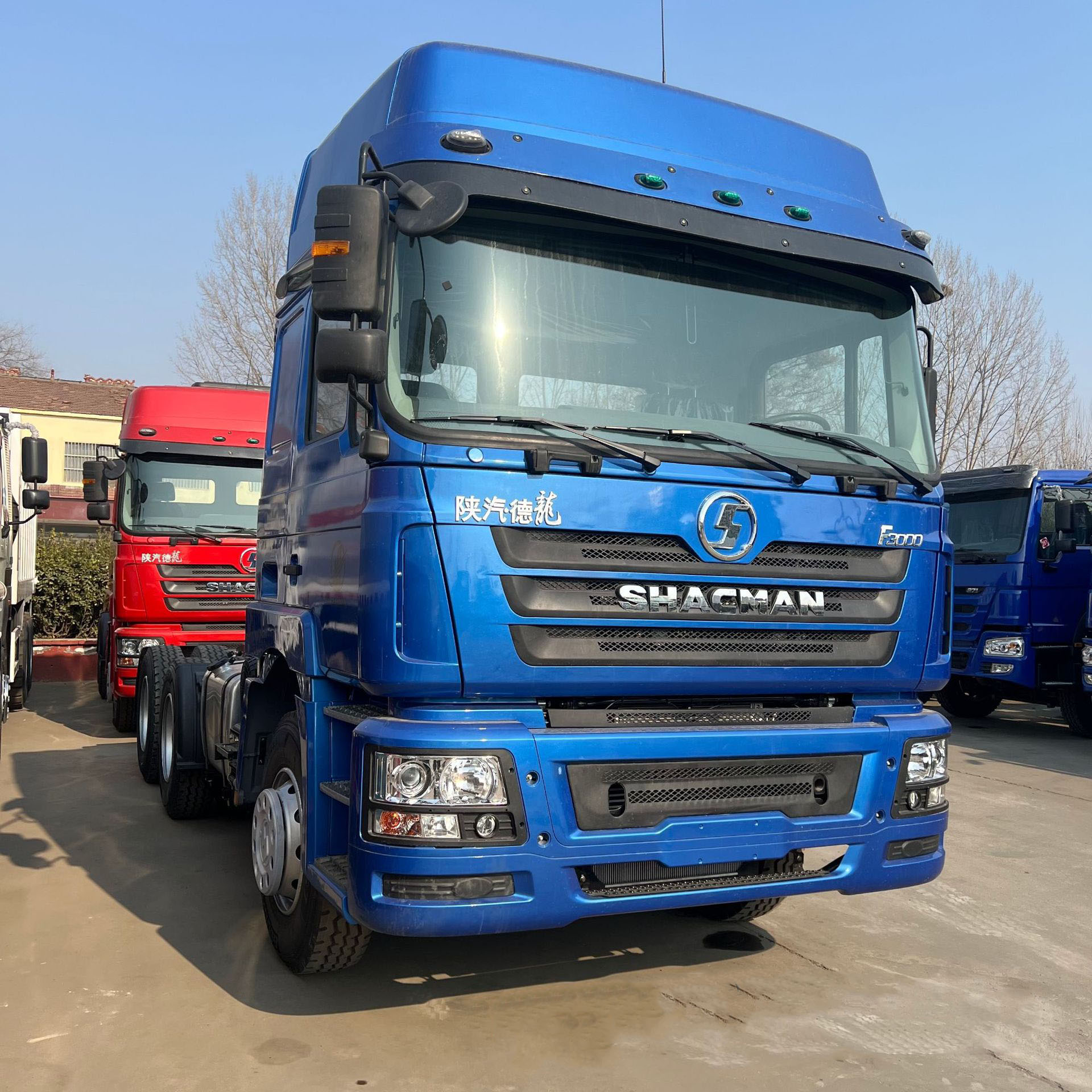 Shaanxi Automobile Delong X3000 heavy-duty tractor 430 horsepower 10 wheel 6 4 drive semi-trailer transport truck trailer head 13